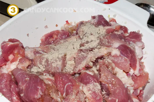 Cách ướp chả miếng