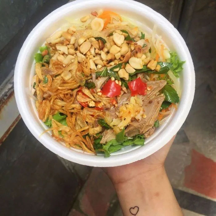 Bún vịt trộn Tuấn Thủy - Món trộn đặc sắc