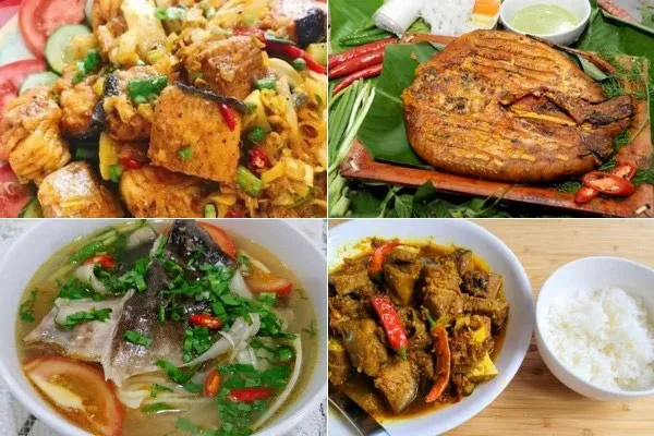 Tổng hợp các món ăn ngon dễ chế biến từ cá đuối tươi