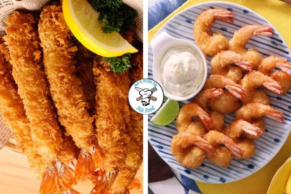 Tôm lăn bột chiên xù