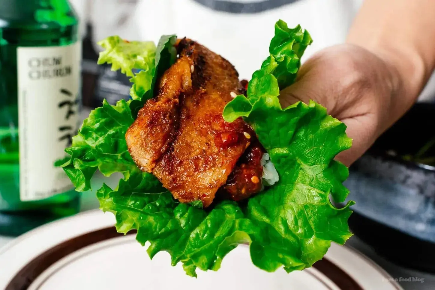 cách ăn thịt nướng hàn quốc