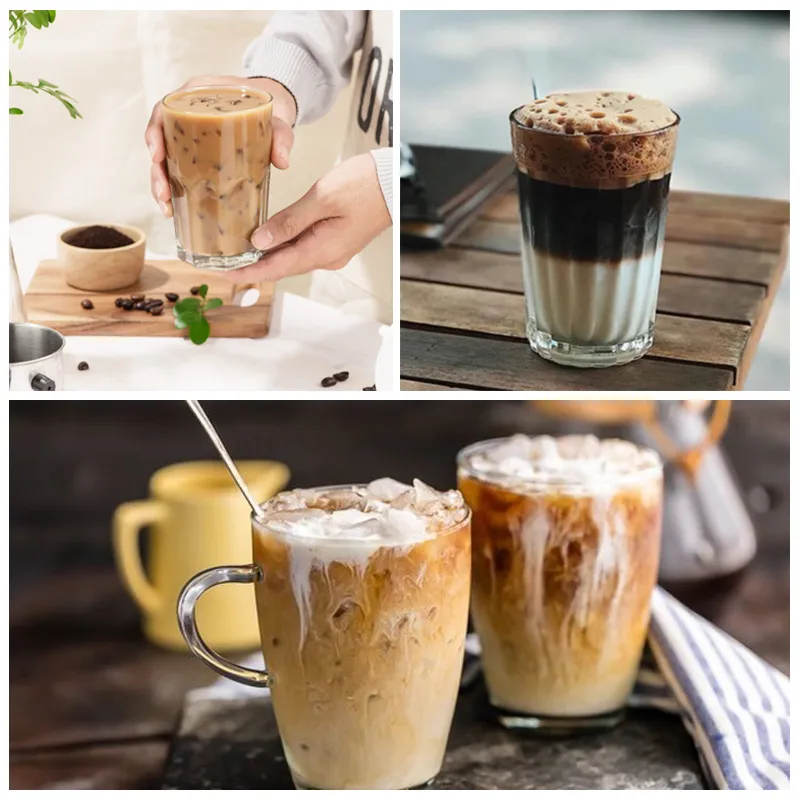 Ly bạc xỉu đá truyền thống với lớp bọt cafe mịn trên bề mặt