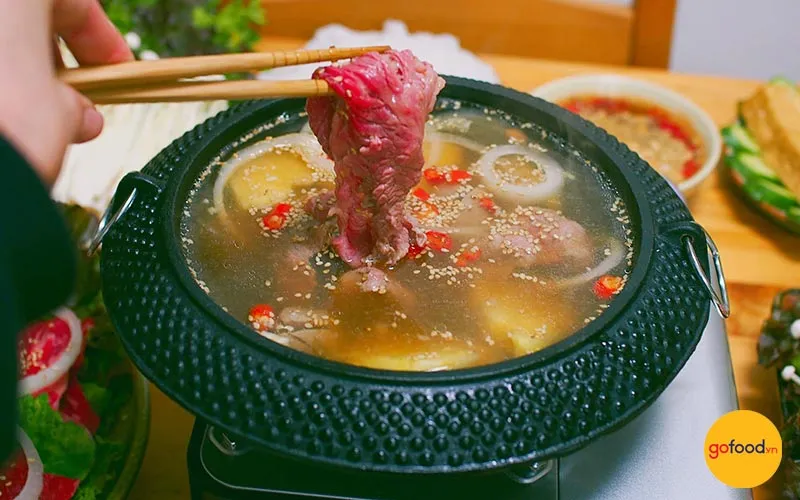 Tổng quan hướng dẫn nấu lẩu bò ngon kiểu nhúng giấm thanh mát
