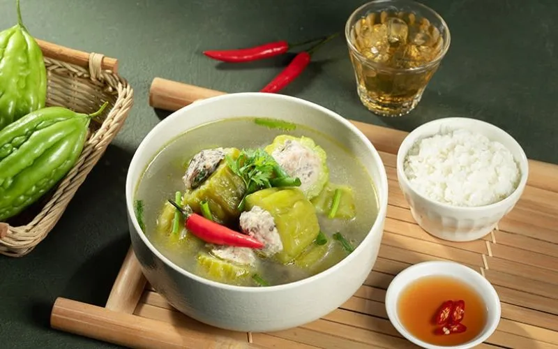 Bảo quản canh mướp đắng đúng cách