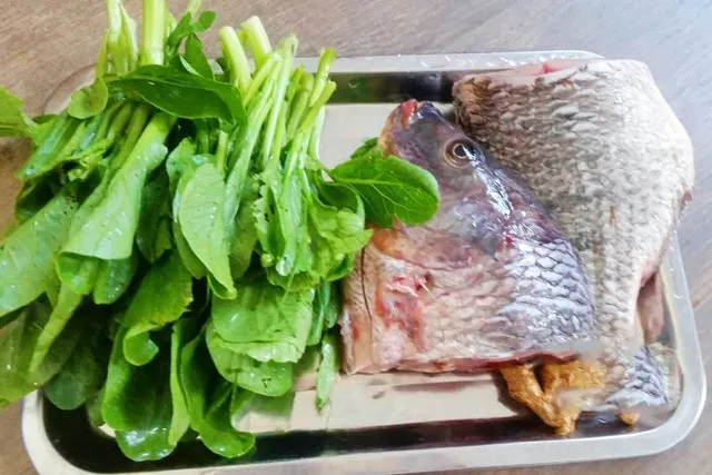 Cách nấu canh rau cải cá rô phi thơm ngon đúng điệu