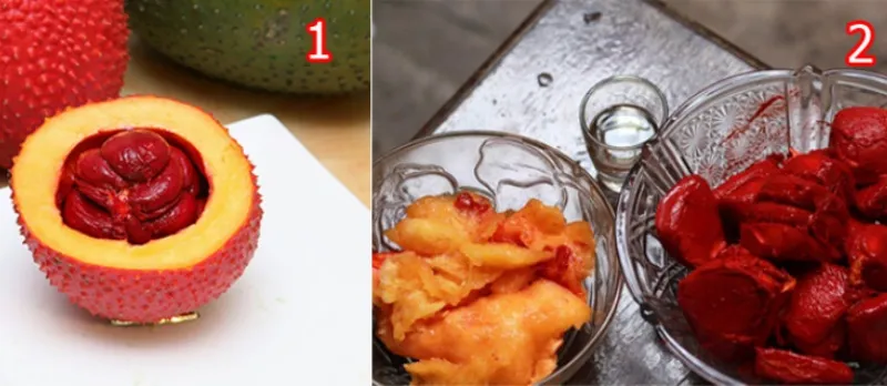 Cách làm dầu gấc nấu cháo cho bé giúp bổ sung vi chất thiết yếu