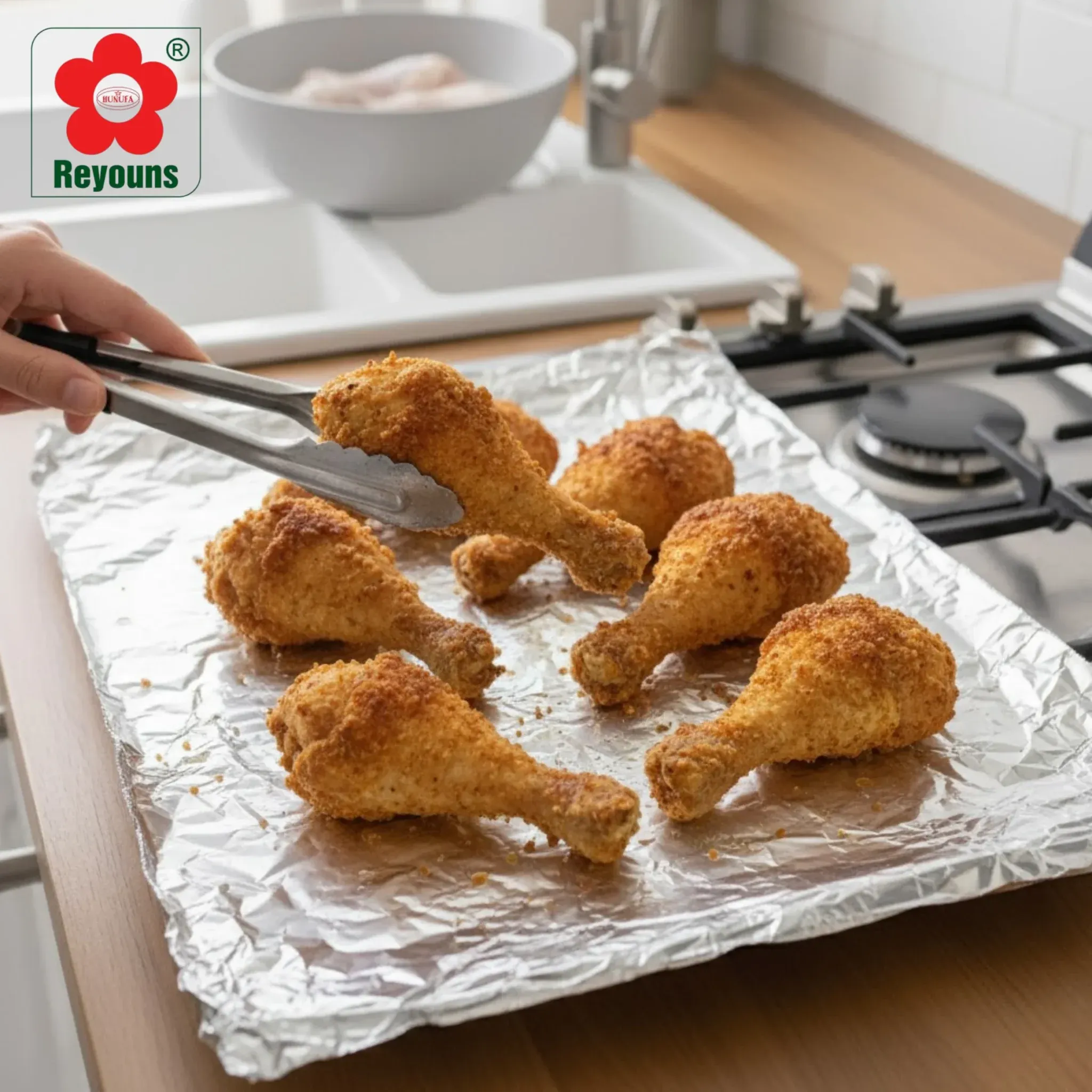 Độ ẩm bên trong thịt gà là thước đo của một món chiên thành công