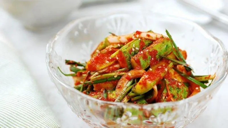 Cách làm món kim chi dưa leo ăn liền giòn rụm tại nhà