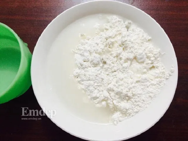 Pha bột chiên giòn