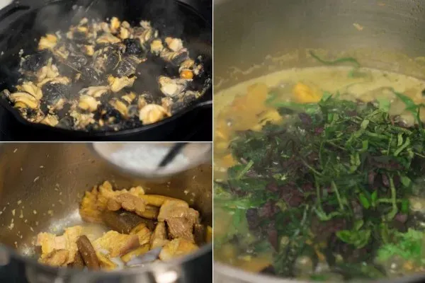 Cách làm ốc xào chuối