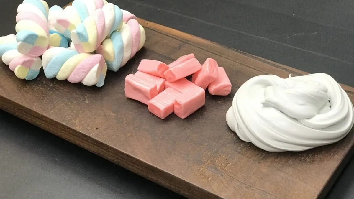 Slime từ marshmallow