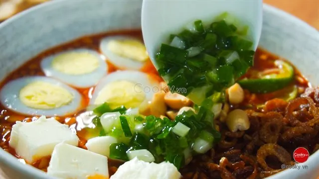 Hoàn thiện chén sốt chấm cực kỳ bắt mắt