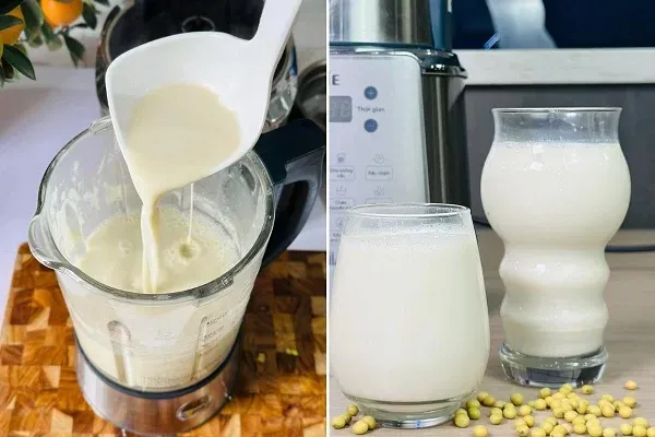 Với máy làm sữa hạt bạn tiết kiệm được khá nhiều thời gian nấu sữa