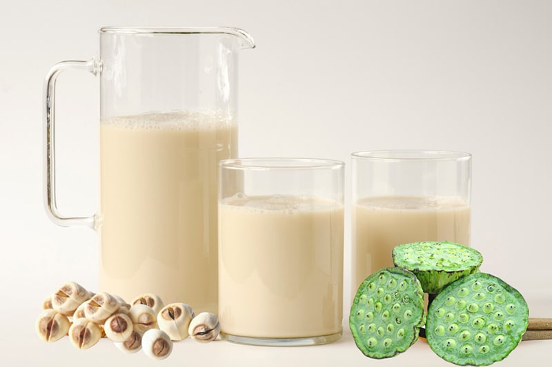 Cách Làm Sữa Hạt Sen Bằng Máy Làm Sữa Hạt Thơm Ngon, Dưỡng Chất