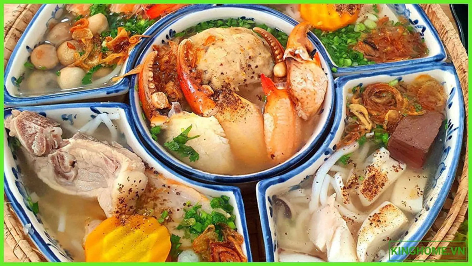 Tô bánh canh hoàn thiện với đầy đủ màu sắc và hương vị hấp dẫn nhất