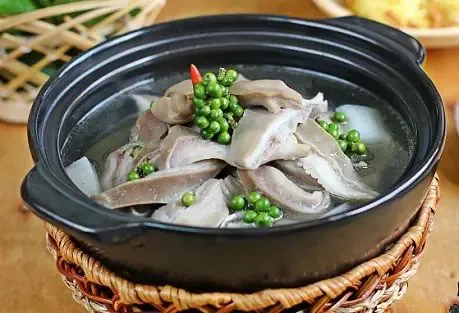 Bao tử hầm tiêu xanh giàu dinh dưỡng cho phụ nữ mang thai