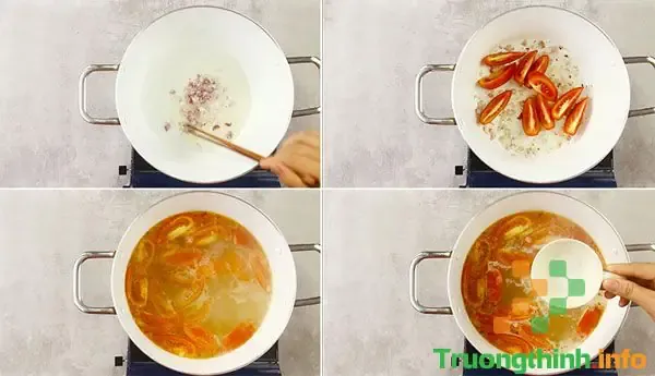 cách nấu bún cá rô đồng rau cải