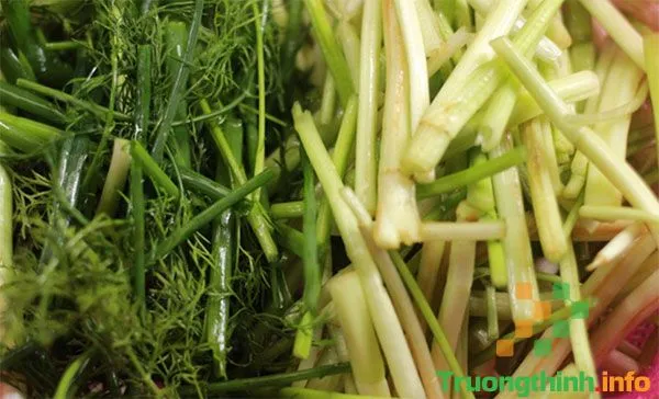 Nguyên liệu chuẩn bị cho cách nấu bún cá rô phi rau cải đạt chuẩn