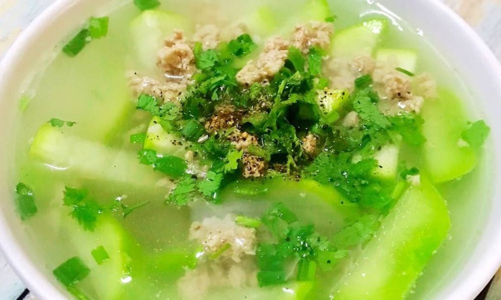 Cách Nấu Canh Bầu Thịt Bằm Thơm Ngon, Thanh Mát Chuẩn Vị Mẹ Nấu