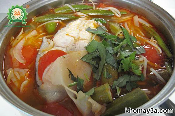 canh chua cá quả miền bắc