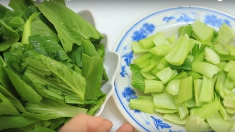 Sơ chế các nguyên liệu