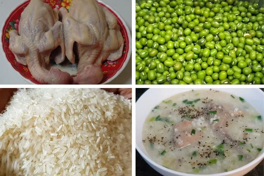 Cách nấu cháo bồ câu cho bé với đậu xanh rất ngon