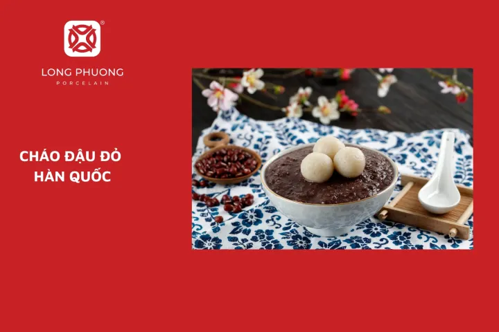 Cháo đậu đỏ là món ăn truyền thống của người Hàn Quốc vào tiết Đông chí