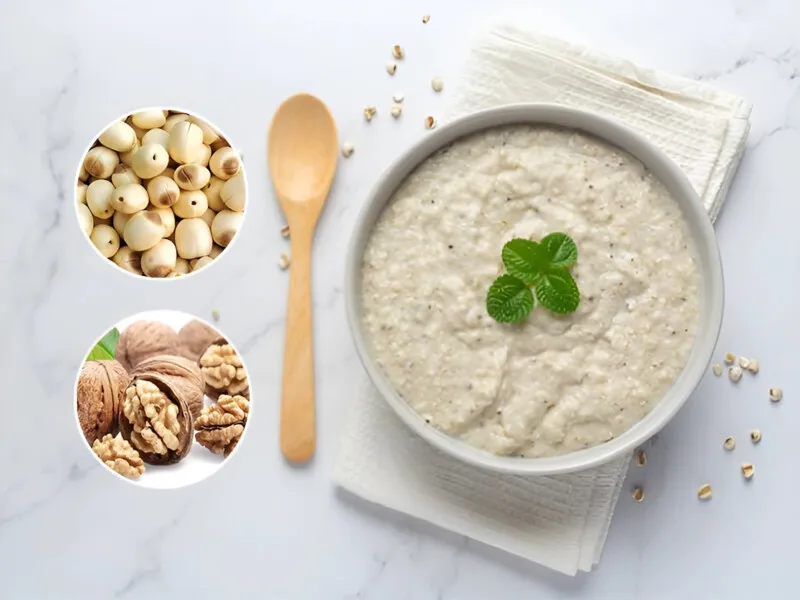 Cháo óc chó hạt sen bổ dưỡng