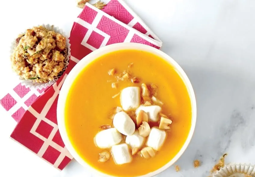 Cháo khoai lang chay