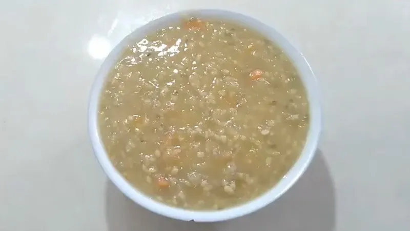 Cháo khoai lang đậu xanh giúp bé giải nhiệt hiệu quả