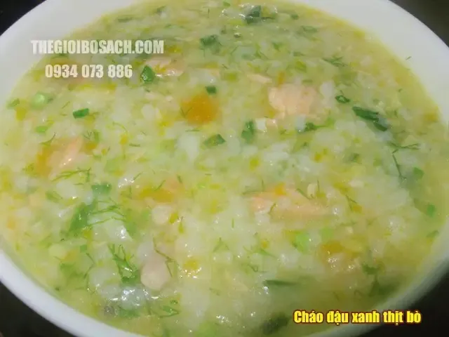 Cách Nấu Cháo Xương Bò Đậu Xanh Thơm Ngon Bổ Dưỡng