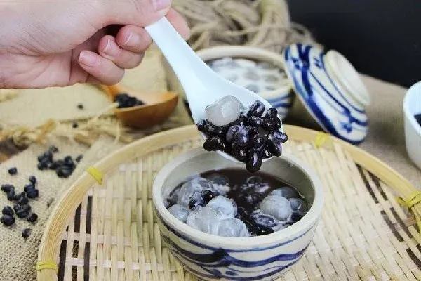 thành phẩm chè đậu đen bột lọc