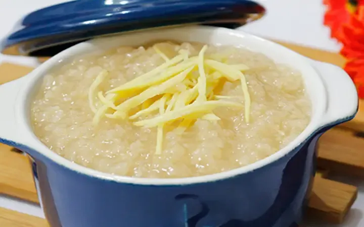 Nguyên liệu gạo nếp và khoai lang mật tươi ngon cho món xôi