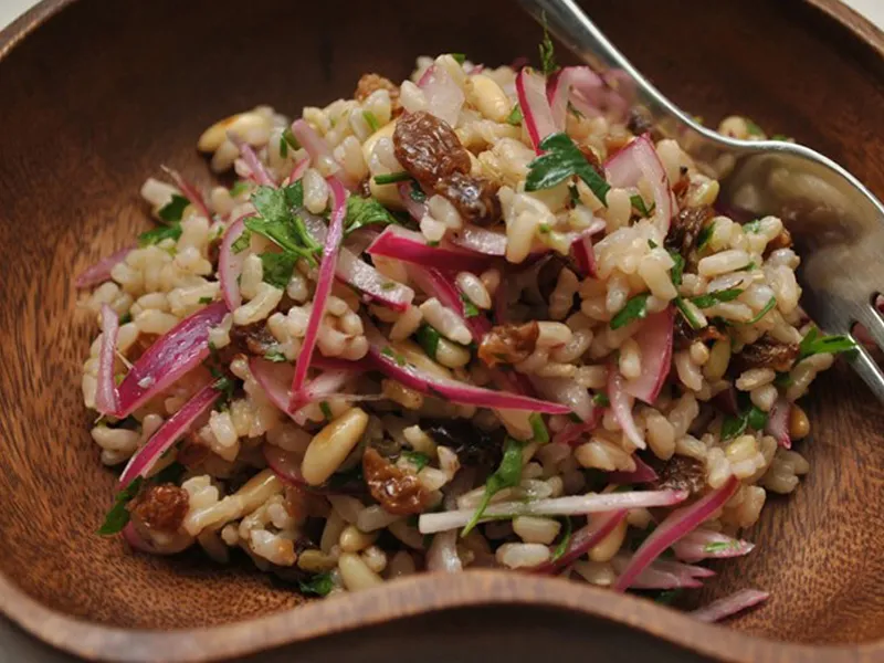 Cơm gạo lứt thành phẩm