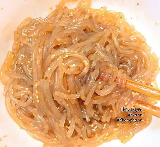 Các loại nguyên liệu cần chuẩn bị nấu miến Hàn Quốc