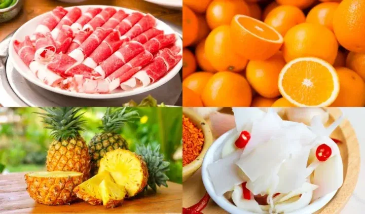 Cảnh chuẩn bị nguyên liệu cho nước lẩu Thái