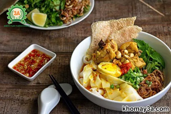 Tô mì Quảng gà hấp dẫn chuẩn vị