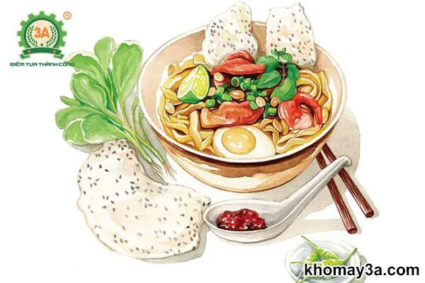 Mì Quảng tôm thịt - Biến tấu hấp dẫn