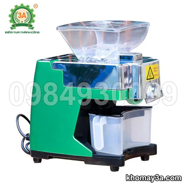 Máy ép dầu thực vật 3A - Công cụ hỗ trợ làm nước lèo mì Quảng
