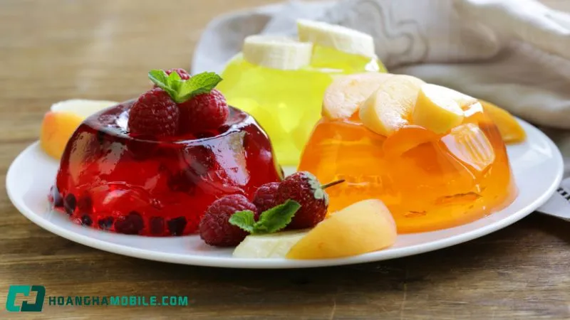 Mẹo làm rau câu ngon và giòn được trình bày trực quan