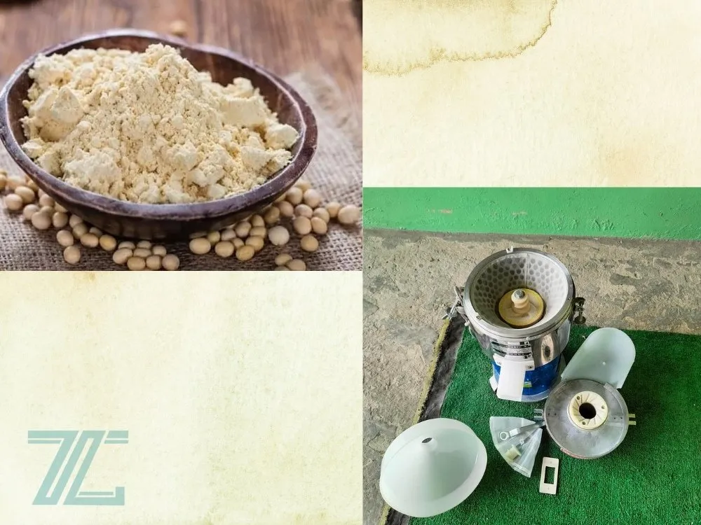 Xay đậu nành với máy xay đậu nành