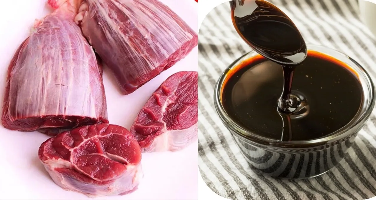 Bộ nguyên liệu tươi ngon để nấu món bò kho tàu Nghệ An chuẩn vị