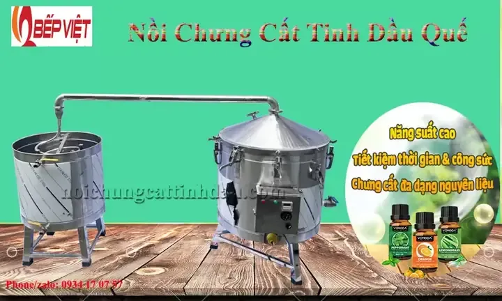 Cách nấu tinh dầu quế nguyên chất từ vỏ quế khô
