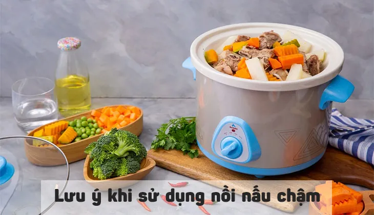 Chờ nồi nguội bớt trước khi nấu mẻ tiếp theo