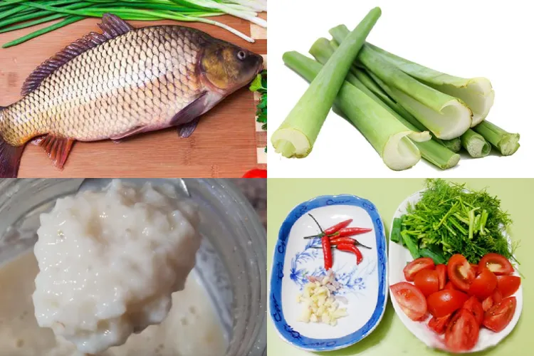 Cá chép nấu mẻ dọc mùng mang lại hương vị thanh mát và hấp dẫn