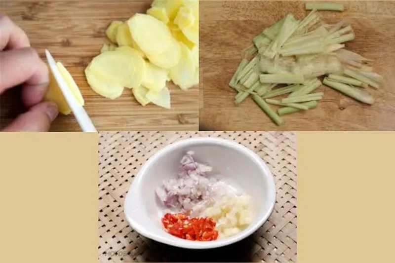 Sơ chế các gia vị khác