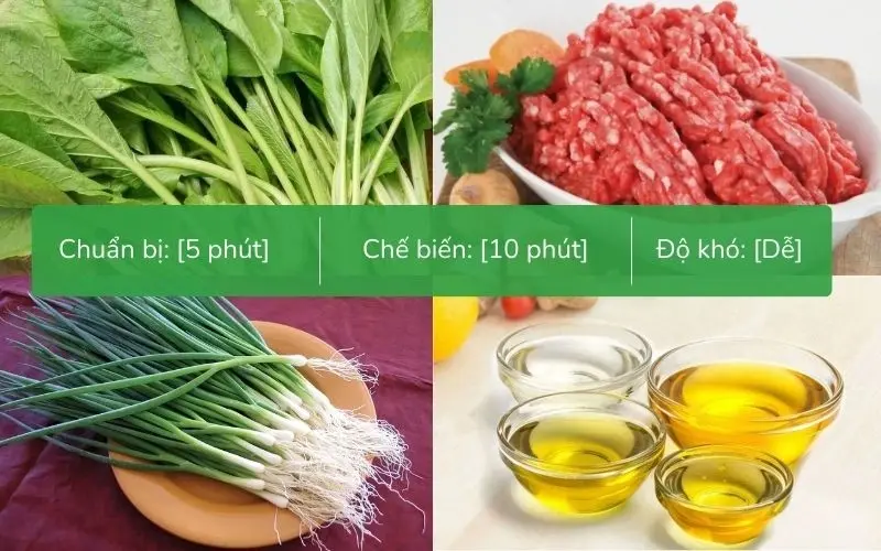 Cách Nấu Canh Rau Cải Ngọt Thịt Bằm Thơm Ngon Chuẩn Vị Tại Nhà