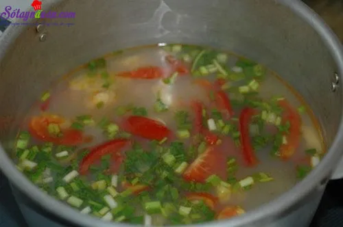 Canh ngao nấu dứa 6