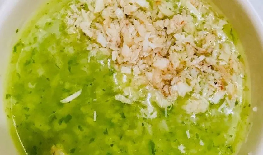 Cháo cá chép mồng tơi giúp bé tiêu hóa tốt