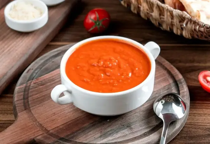 Cháo cá trắm kết hợp cùng cà chua giàu vitamin cho bé